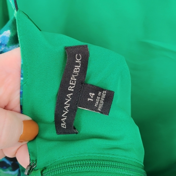 Banana Republic | printed dress - Picture 6 of 7